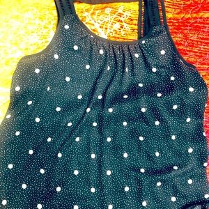 Maurice’s polka dot tank top L